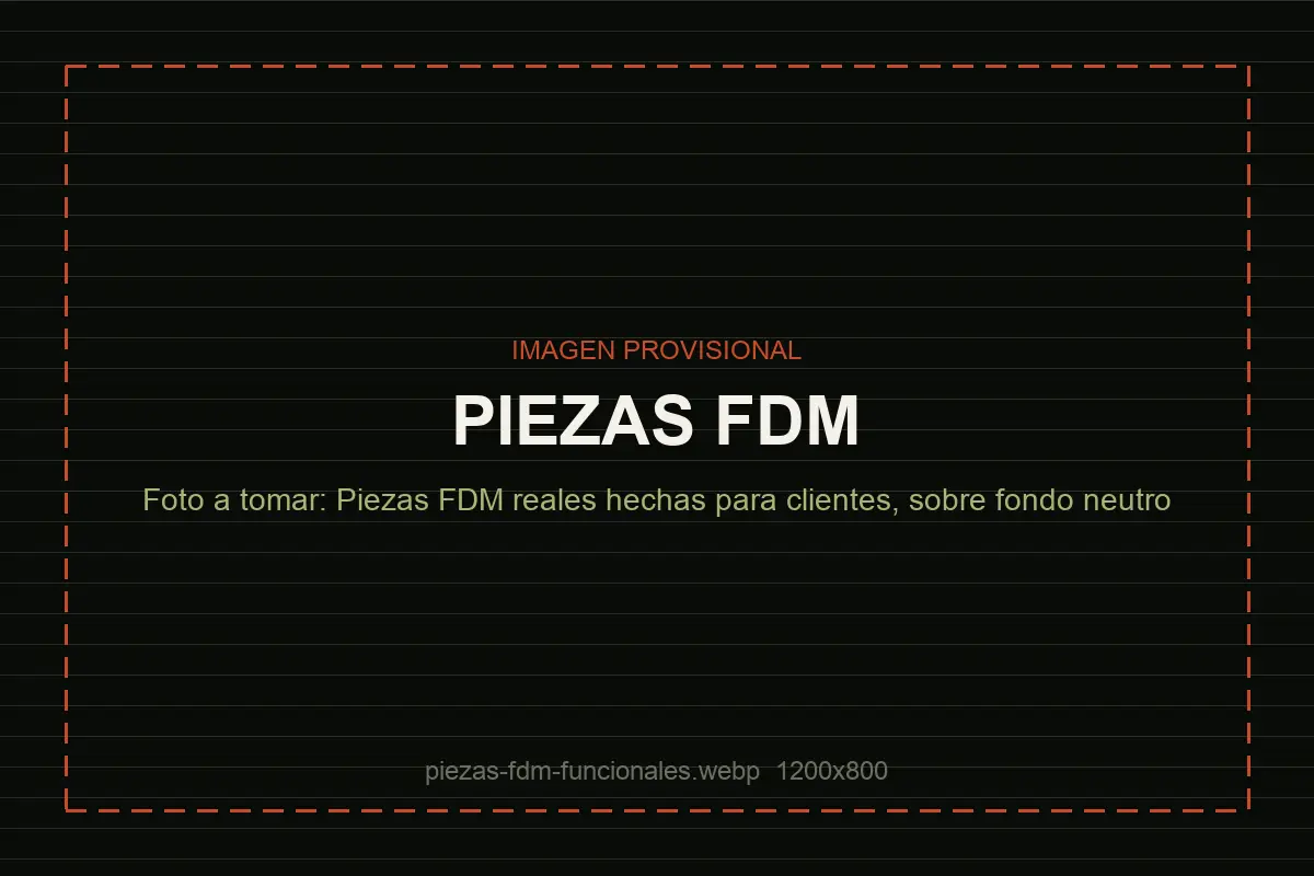 Piezas funcionales diseñadas y fabricadas en el taller de Andune